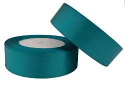 Лента атласная 2,5 см Лазурный 23 м