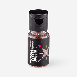 Блёстки пищевые "MIXIE" Розовое золото 5 гр