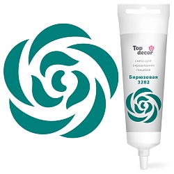 Краситель "Топ Декор" Бирюзовый 100 гр