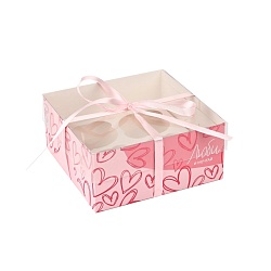 Коробка на 4 капкейка "Люби и мечтай"