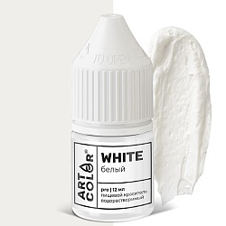 Краситель водорастворимый  "Art Color" Белый , 12 мл